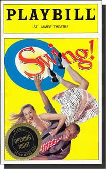 Swing! Limited Edition Official Opening Night Playbill 